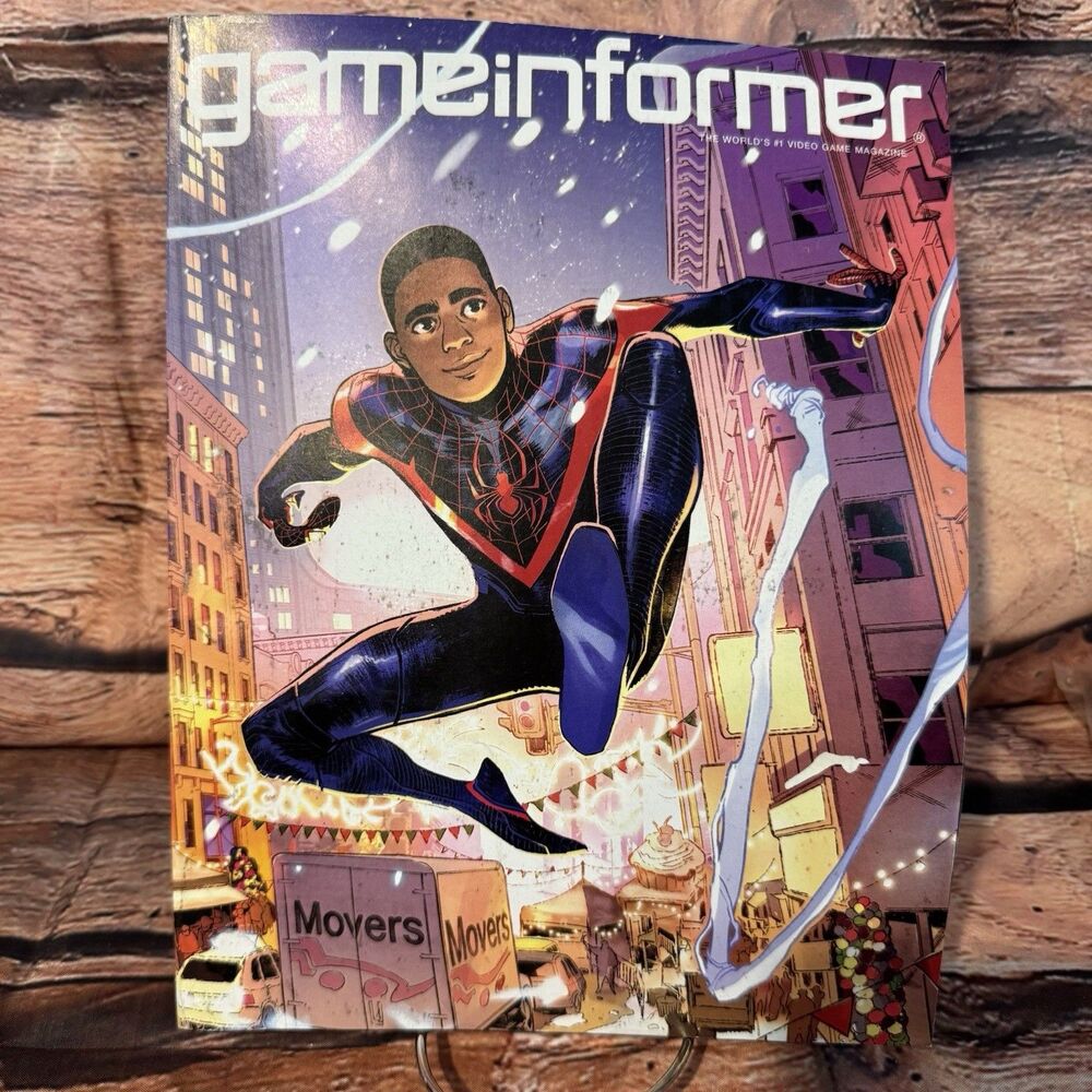 Game Informer Magazine 330 Spider-Man Miles Morales November 2020 Marvel Cover
